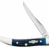 Case Mediterrean Blue Bone Smooth Small Texas Toothpick 2 Case Mediterrean Blue Bone Smooth Small Texas Toothpick -outdoor knives sale 02804 071 small texas toothpick front 18