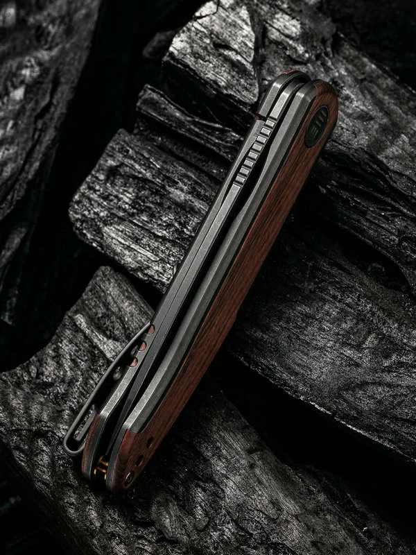 WE Smooth Sentinel Black With Cuibourtia Wood Inlay 8 WE Smooth Sentinel Black With Cuibourtia Wood Inlay - Image 6