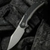 WE Knife Snick Gray Titanium Handle & Black G10 Inlay -outdoor knives sale 1636592893627430