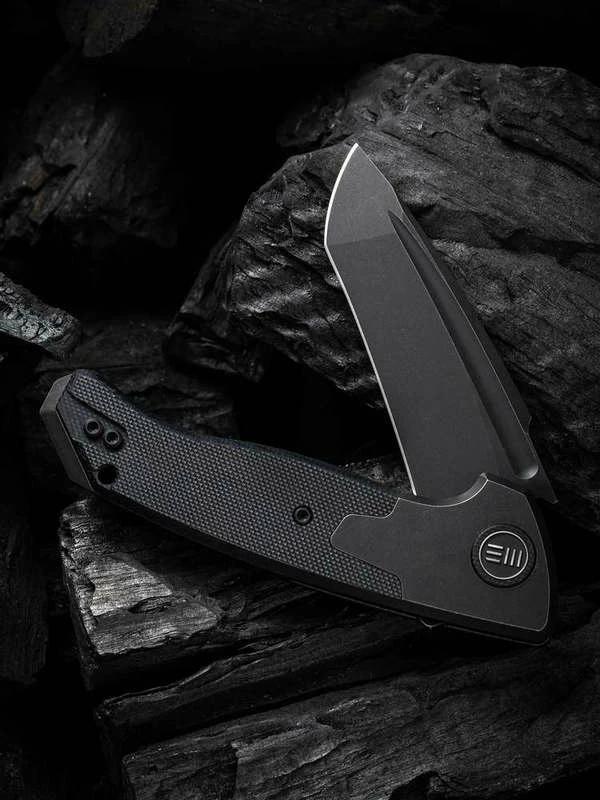 WE Knife Press Check Black Titanium Tanto 5 WE Knife Press Check Black Titanium Tanto - Image 3