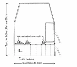 Wunschleder Canvas Knife Bag, 7 Quivers -outdoor knives sale 17a00822 17a 12 02 masse web 1dp3fwzoseiyai