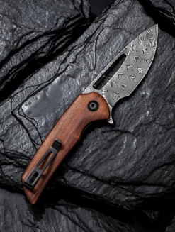 Civivi Odium Cuibourtia Handle And Damascusblade -outdoor knives sale 2021 04 24 13 04 49 c2010ds 1 odium 2 jpg fotos