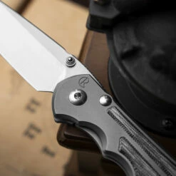 Chris Reeve Inkosi Micarta Schwarz Glass Blasted -outdoor knives sale 2023 09 KnifeLounge CRK Inkosi 3