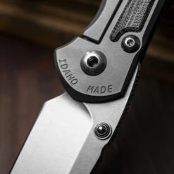 Chris Reeve Inkosi Micarta Schwarz Glass Blasted -outdoor knives sale 2023 09 KnifeLounge CRK Inkosi 4