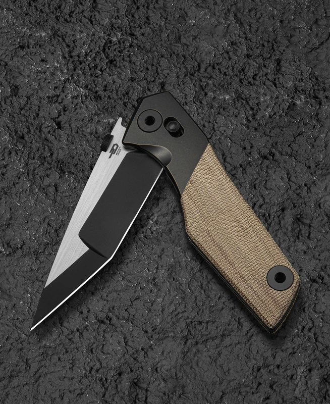 Bestech Knives Cetus Titanium Natural Micarta 9 Bestech Knives Cetus Titanium Natural Micarta - Image 7
