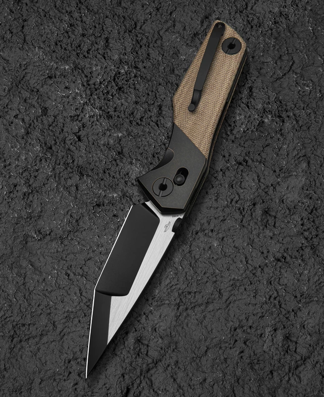 Bestech Knives Cetus Titanium Natural Micarta 4 Bestech Knives Cetus Titanium Natural Micarta - Image 2