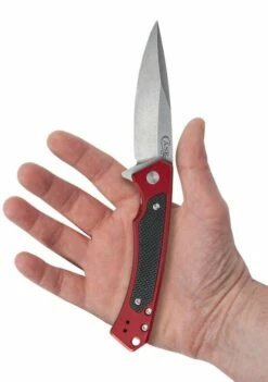 Anodized Aluminum Red Marilla -outdoor knives sale 25881 c sp knife 332 marilla s35vn pt04 700x700