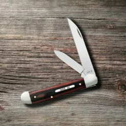 Case Black Red Micarta Smooth Copperhead