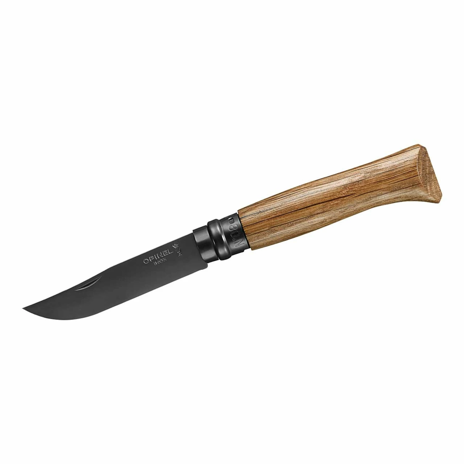 Opinel No 8 Oak Stainless Black 3 Opinel No 8 Oak Stainless Black