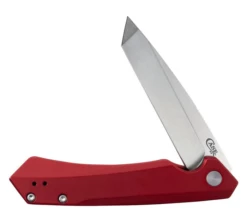 Case Kinzua Red Anodized Aluminum S35VN Tanto -outdoor knives sale 64664 c sp knife 336 kinzua s35vn main 700x700