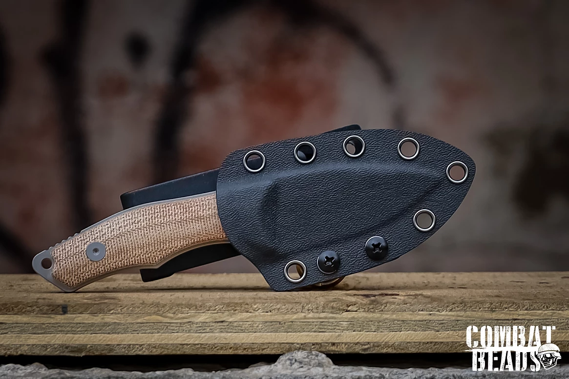 Combat Beads Scout 2.5 Micarta Olive 7 Combat Beads Scout 2.5 Micarta Olive - Image 5