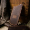 The ClipSlip Pull Up Leather (dark Brown)