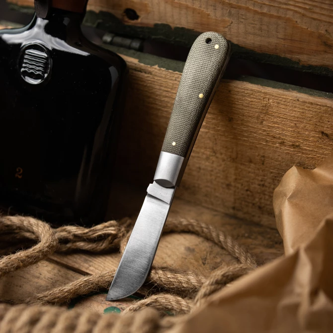 Otter Anchor Knife Micarta Knife Lounge Exclusive 4 Otter Anchor Knife Micarta Knife Lounge Exclusive - Image 2