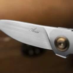 Anso Of Denmark Isola Micarta Inlay -outdoor knives sale Isola Inlay 5