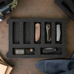 Knife Lounge Case Inlay For 7 Knives