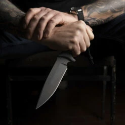Spartan Blades Harsey Difensa -outdoor knives sale KnifeLounge SpartanBlades Difensa black1