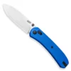 Knafs Lander 2 Blue -outdoor knives sale Lander 3 Blue Open Front