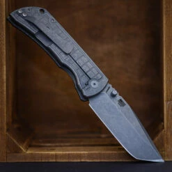 McNees Knives MAC2 3.5" Frag Stonewashed Tanto -outdoor knives sale McNees Mac2 2