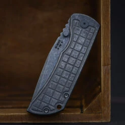 McNees Knives MAC2 3.5" Frag Stonewashed Tanto -outdoor knives sale McNees Mac2 4