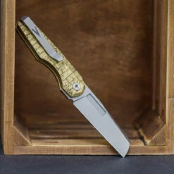 Vero Engineering Neuron Brass Brick -outdoor knives sale Vero Neuron 13