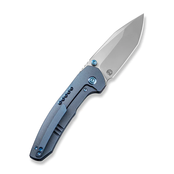 WE Knife Trogon Blue Titanium 4 WE Knife Trogon Blue Titanium - Image 2