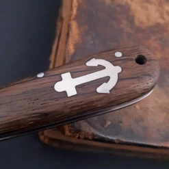 Otter Anchor Knife Smoked Oak, Small 13 Otter Anchor Knife Smoked Oak, Small -outdoor knives sale ankermessereicheanker