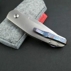 Anso Casino With Timascus Clip And Backspacer -outdoor knives sale ansocasino8