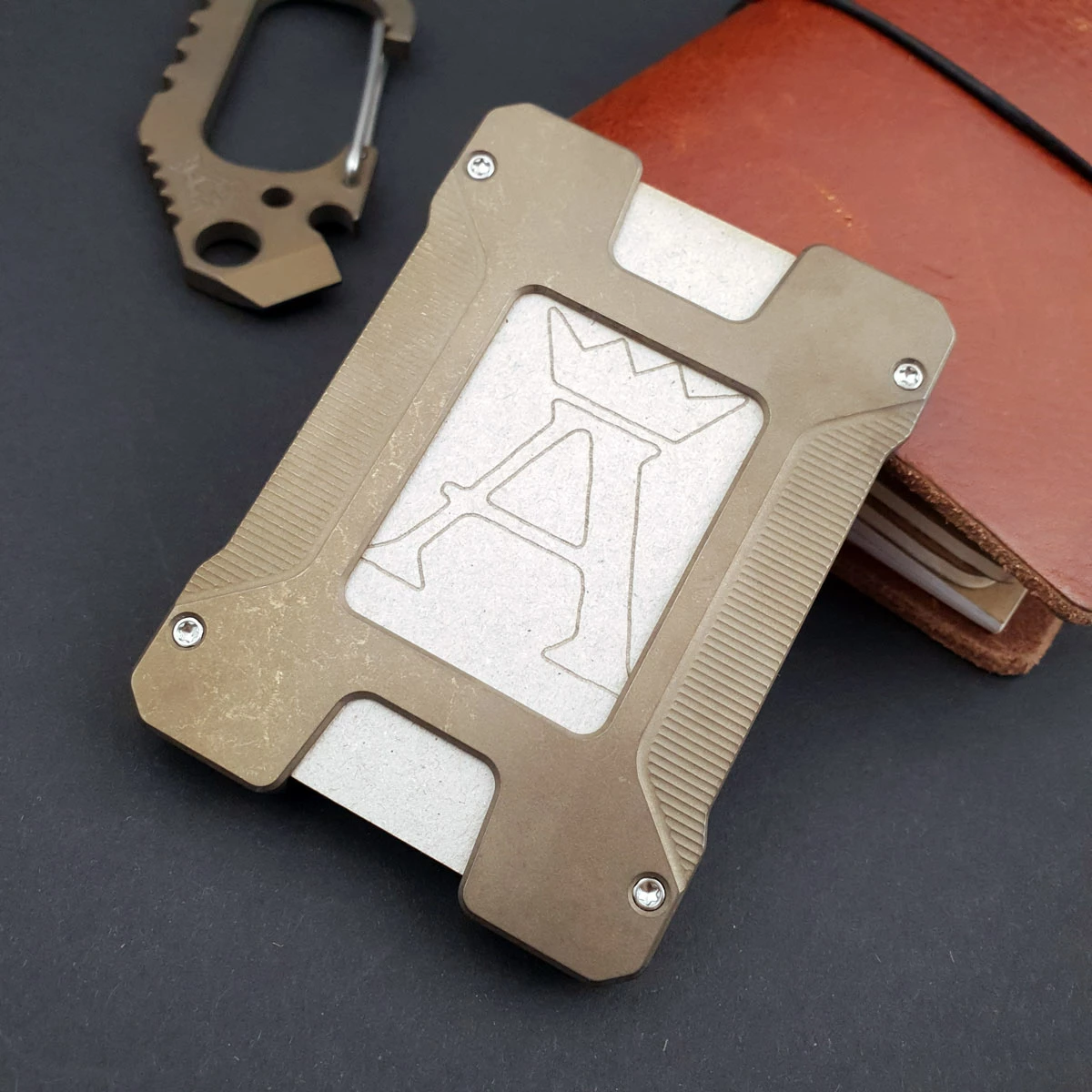 Jens Anso Matrix Card Holder Amber 4 Jens Anso Matrix Card Holder Amber - Image 2