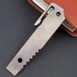 Anso Prybar12 Stonewashed With Timascus Inlay -outdoor knives sale ansoprybarstonewashtimascus