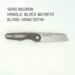 Vero Neuron Black Micarta Hand Satin