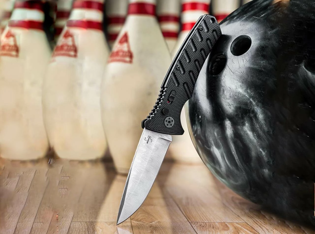 Böker Plus Strike Damascus 5 Böker Plus Strike Damascus - Image 3