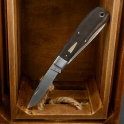 Case Tony Bose Collaboration Bullnose Trapper Ebony -outdoor knives sale bose bullnose trapper 2