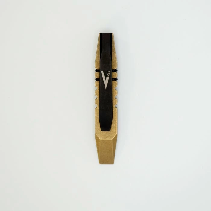 Vero Engineering Vero Fulcrum Mini Brass With DLC Clip 2 Vero Engineering Vero Fulcrum Mini Brass With DLC Clip