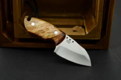 DB Blades Brute Amboyna Burl -outdoor knives sale brute micarta 7
