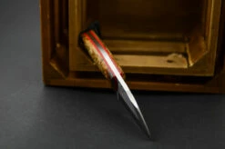 DB Blades Brute Amboyna Burl -outdoor knives sale brute micarta 8