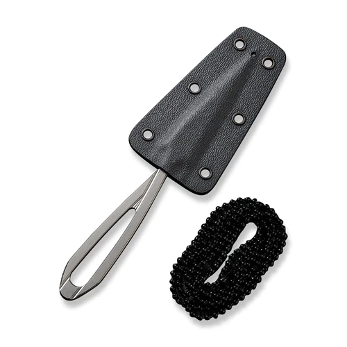 Civi D-Art Fixed Blade Neck Knife Silver 5 Civi D-Art Fixed Blade Neck Knife Silver - Image 3