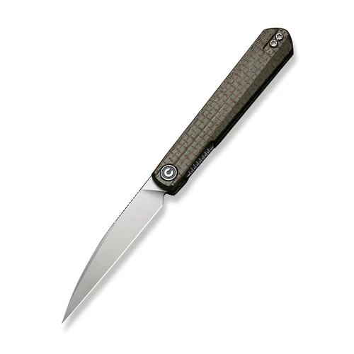 Civivi Clavi Green Burlap Micarta 3 Civivi Clavi Green Burlap Micarta