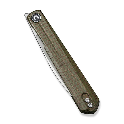 Civivi Clavi Green Burlap Micarta 7 Civivi Clavi Green Burlap Micarta - Image 5