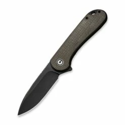 Civi Elementum Dark Green Micarta Handle