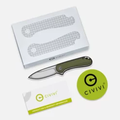 Civivi Elementum 6AL4V Black Titanium Scales -outdoor knives sale civivi elementum 6al4v titanium handle scales compatible with elementum c907 pocket knife c18062ad 1 844300 700x