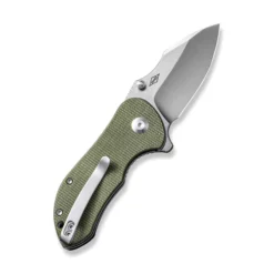 Civivi Gordo Olive Micarta -outdoor knives sale civivi gordo flipper knife olive canvas micarta handle 251 satin finished d2 blade c22018c 2 324574 500x