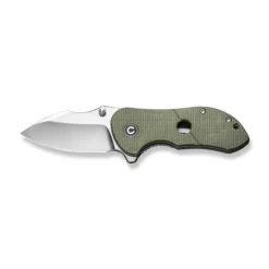 Civivi Gordo Olive Micarta -outdoor knives sale civivi gordo flipper knife olive canvas micarta handle 251 satin finished d2 blade c22018c 2 629011 500x
