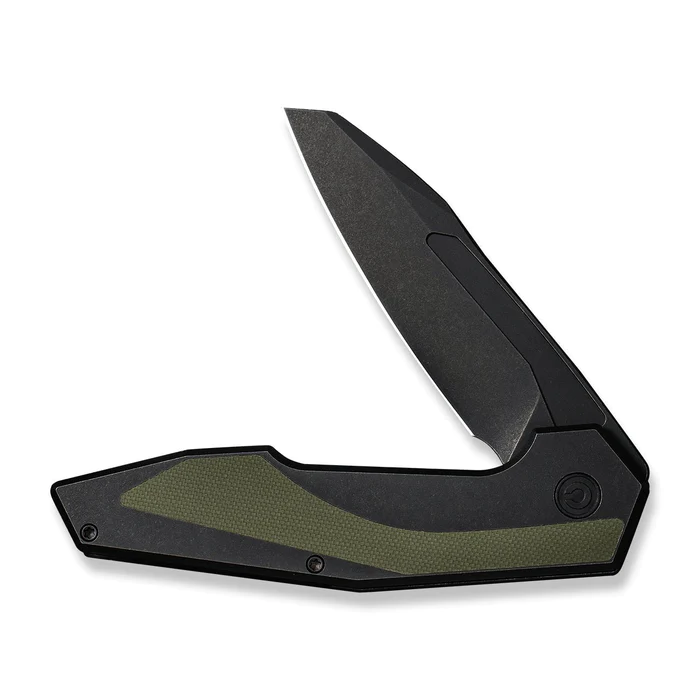 Civivi Hypersonic Black Steel With OD Green G10 Inlay 4 Civivi Hypersonic Black Steel With OD Green G10 Inlay - Image 2
