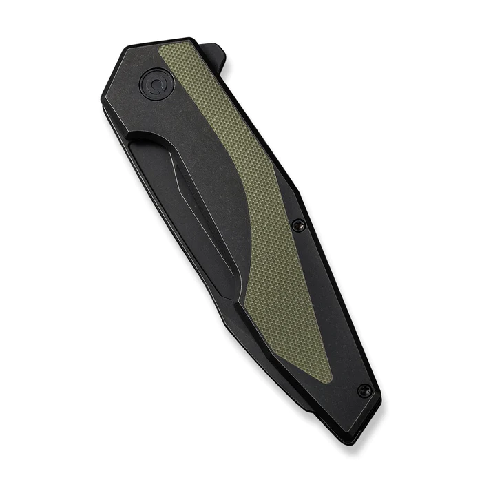 Civivi Hypersonic Black Steel With OD Green G10 Inlay 7 Civivi Hypersonic Black Steel With OD Green G10 Inlay - Image 5