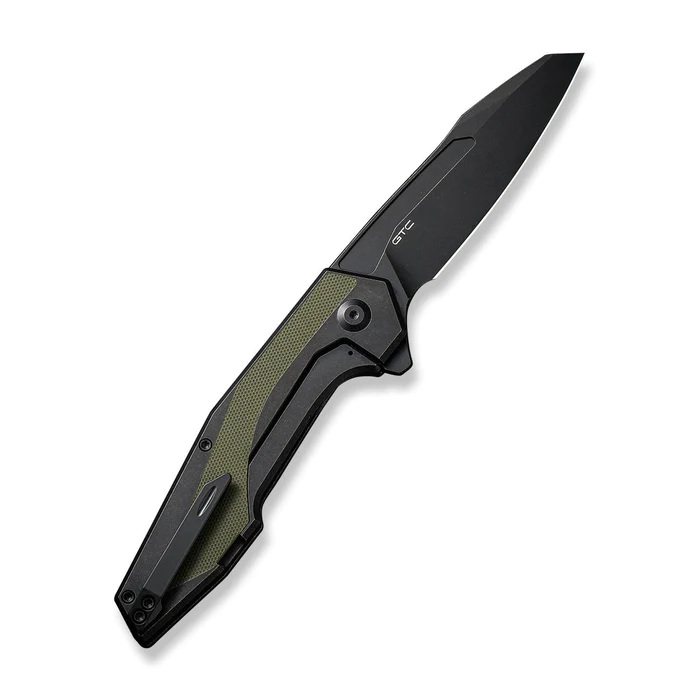 Civivi Hypersonic Black Steel With OD Green G10 Inlay 5 Civivi Hypersonic Black Steel With OD Green G10 Inlay - Image 3
