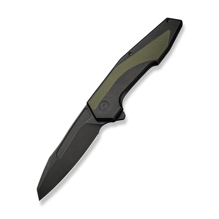 Civivi Hypersonic Black Steel With OD Green G10 Inlay 3 Civivi Hypersonic Black Steel With OD Green G10 Inlay
