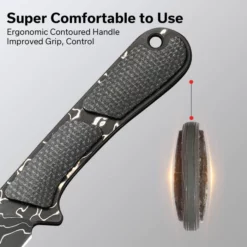 Civivi Mini Elementum Fixed  -outdoor knives sale civivi mini elementum fixed blade knife micarta handle 224 damascus blade c23010 ds1 413733 700x