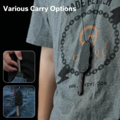 Civivi Mini Elementum Fixed  -outdoor knives sale civivi mini elementum fixed blade knife micarta handle 224 damascus blade c23010 ds1 431373 700x