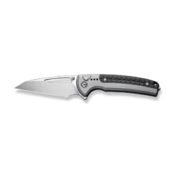 Civivi Sentinel Strike Gray -outdoor knives sale civivi sentinel strike flipper button lock knife gray aluminum handle with black frn integral spacer 37 stonewashed k110 blade c22025b 2 940844 800x