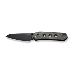 Civivi Vision FG Micarta Dark Green -outdoor knives sale civivi vision fg thumb stud knife dark green canvas micarta handle 354 black nitro v blade c22036 3 569409 800x